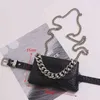 أزياء Women Weist Leather Belt Belt Bags Fanny Pack سلسلة عالية الجودة S الورك متعددة الوظائف Crossbod