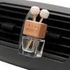 Vide Huile Essentielle Diffuseur Bouteille Voiture Désodorisant Vent Clip Auto Parfum Diffuseur Bouteilles Aromathérapie Parfum Ornement Décor SN4734