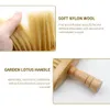 Manças de madeira Limpeza de barbeiro Home e Salon Professional Brush Hair Styling Tool Inventory