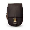 Marsupi Design Mens Leather Small Travel Phone Pouch Cintura con gancio Marsupio Borsa High Fashion Custodia maschile 6185-dcWaist BagsWaist