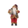 Kerstdecoraties voor vakantiefeest Prachtig festival aanwezig 30 cm perfecte draagbare Santa Doll Claus Figurine ornamentchristmas