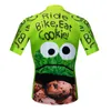 Weimostar Top Green Cycling Jersey Funny Men s Cookie Abbigliamento da bicicletta Maillot Ciclismo Traspirante MTB Bike Shirt 220614