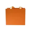 Mode Qualität Orange Juwelrry Box L Designer Kisten Accessoires für das Halskettenarmband -Ohrring L027 geeignet
