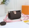 het Designerväska 3-delad kvinnor mini Högkvalitativa väskor Handtasche axelväska dam crossbody läder louiseitys viutonitys handväska