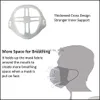 3D masker houders ademende vae mondsteun lippenstiftbescherming gezicht beugel voedselkwaliteit sile drop levering 2021 designer maskers houseKee o