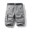 Heren Zomer Katoen Leger Tactische vrachtshorts Fashion Khaki Multipocket Casual Short Pants Losse militaire shorts Men 220712