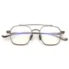 Mener Mener Men Eyeglasses Prames Pansical Glasses Frame Frame Women Women Vintage غير منتظم إطارات المظاهرات النظرية مع الحالة الأصلية