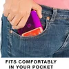 Sublimation porte-cartes en cuir PU téléphone portable autocollant arrière avec adhésif blanc argent poche cartes de crédit couvre cadeau de noël