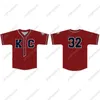 XFLSP Glamit Kansas City Monarchs 2021 Home Jersey 100％ステッチエンプロードヴィンテージ野球ジャージカスタム任意の名前任意の番号