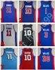 Retro All Men Sitched Ja Morant Basketball Jersey Luka Doncic Karl Malone Allen Iverson Hill Erving McGrady Lamelo Rodman Bogues Johnson Payton Shirt Jerseys