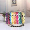 Fashion Leather Shoulder Bags Luxury Purse Chain Cross Body Diamond Lattice Women Bag New Design Handbags 3colors Lady Crossbody Handbag