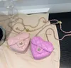 Mini borsa a catena per bambini piccola linea di ricamo per bambina borsa per cadaveri borsa genitore-figlio prezzo di fabbrica