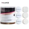Maange 6pcs Professional Round Shape Face Body Powder Foundation Puff Portable Soft Cosmetic Makeup Sponge Lot for Women 220323