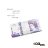 Other Festive Party Supplies Party Supplies Film Money Banknote 5 10 20 50 GBP Relist Toy Bar accessoires Copie de monnaie Faux 100 PCS / Pack