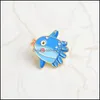 Accessoires de dessin animé Animal Sea Shark Baleine Broche Pins Émail Épinglette pour Femmes Hommes Top Robe Bijoux De Mode Drop De Mxhome Dhvnx