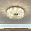 Lustres plafond moderne lustre salon maison hall girl girl décoration chambre luxe cristal luminaire lampe à manger d'éclairage intérieur