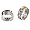 Cluster anneaux hommes pixiu charmes ring