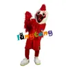 Costume de poupée de mascotte 1057 Costume de mascotte de coq rouge de sport déguisement Costume d'animal de vacances