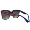 Óculos de sol azul clássico de retalhos azul eplank gradiente de óculos de sol uv400 unissex big square fullrim 715sko 5319145 para óculos de prescipção