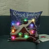 Cushion/Decorative Pillow Lighting Cushion Cover Pillows Christmas Home Sofa Pillowcase Living Room DecorationCushion/Decorative