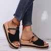 Sandals Women Wedges Slip On Slippers Platform Sandalias Open Toe Flip Flop Mujer Comodas Chinelo FemininoSandals