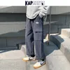 Kapwerk Vintage Mannen Corduroy Pocket Baggy Cargo Broek Joggers Mens Japanse Streetwear Wide Peen Mannelijke Koreaanse Broeken 220325