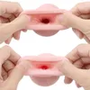 NXY Masturbateurs SexMale Oloey Bouteille Masturbation Forme Coupe 3d Vagin Artificiel Fellation Orale Érotique Gorge Profonde Masturbateur Sex Toys pour Hommes 220427