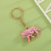 Keychains 1pc Fashion Key Ring Bag Hanger Tiger Keychain Decoratieve accessoire auto enek22