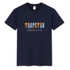 T-shirts pour hommes Trapstar London Designer Summer 3d Printing Tee Vêtements Sports Fitness Polyester Spandex Respirant o Collar Basketball Sweat-shirt
