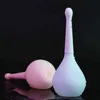 Nxy sexo brinquedos anal novo sistema de limpeza de chuveiro retal de 150 ml enema de silicone mole 5 buracos bico anti -backflow ânus ânus arruela vaginal brinquedos 1220