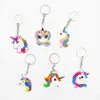 Unicórnio Chaveiro Chaveiro Celular Amuletos Bolsa Pingente Brinquedos Brinquedos Presente para Celular Acessório Cavalo Chaveiro