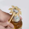 Палмейный хромированный открывалка для бутылок с золоты