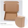 Emballage cadeau 25 pièces Boîtes de déménagement Emballage en carton ondulé Boîtes de rangement expressGift