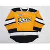 SJ98 Erie Otters 28 Connor Brown 74 Danefo 97 Connor McDavid Mens Womens Youth 100% broderi Cusotm Ett namn något nummer Hockey Jersey