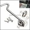 Hooks Rails Home Storage Organization Housekee Garden Cabin Hook And Eye Latch Stainless Steel Lock Shed Gate Door Catch Silent Holder Dro