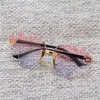 Kids Cute Animal Sunglasses Novelty Pig Lenses Lovely Rimless Sun Glasses