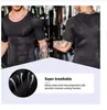 T-shirts pour hommes Compression musculation chemise hommes décontracté Simple couleur unie plissé court sans manches sport t-shirts grande taille haut
