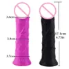 Black Small Dildo Anal sexy Toys Erotic Strap-on Realistic Fake Dick Butt Plug Toy for Lesbian Women Masturbators