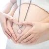 Anhänger Halsketten Eudora Engelsrufer Baby Klangkugel Rosa „Mama“Buchstabe Harmonie Bola Klingelkette Feiner Schmuck Schwangere GeschenkStift