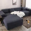 Stolskydd Solid Elastiskt Sofa Skydd Stretch Slipcovers Huse de Caapé För Vardagsrum Jag Shape Fåtölj Soffa Heminredning