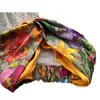 Designer Silk Elastic pannband för kvinnor 2022 Nya ankomst lyxflickor Floral Flowers Butterfly Hair Bands Scarf Hair Accessories8314455
