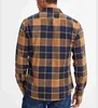 Men's Casual Shirts Men's Spring 2022 Autumn Winter High Quality Male Plaid Shirt Man Clothes Fit Retro Checkered Long-Sleeved MenMen's