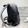 Sac à dos en cuir noir style sac d'école grande capacité sacs à dos d'affaires vintage sacs de sport pratiques porte-documents sacs de sport sac à dos