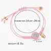 Moda 12 Constelação de charme de cerâmica Bracelete de casal de tricô manual Frea de cera Bracelet Mulheres acessórios