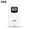 Fanju Temperatura Umidità Sensore Wireless Misuratore Igrometro Termometro Digitale Elettronico Interno/Esterno Utilizzato con Stazioni Meteo 220531