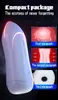 Nxy Automatic Aircraft Cup Fully Retractable Male Penis Sucking Clip Deep Throat Vibrating Masturbator Adult Sex Products 220419