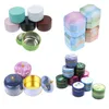 Storage Bottles & Jars European Retro High-End Candle Handmade Soap Packaging Box Round Iron Tea Candy Jewelry Gifts