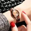 ساعة Wristwatches مشاهدة النساء التنغستن النحيف روز الذهب سوار سوار السترات Watchwatches Wristwatcheswristwatches Hect22