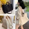 Designer Classic Evening Bags Luxury Handbag Fashion Pearl Label Backpack Womens Beach Handbags Purse Women Canvas Hand Bag Ladies 50% Clearance sale