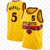 Trae 11 Jovem Jersey Atlanta Hawks Jersey MLK Comemorativa Jersey Spud Deandre Webb Hunter Jerseys Nova Declaração Jerseys